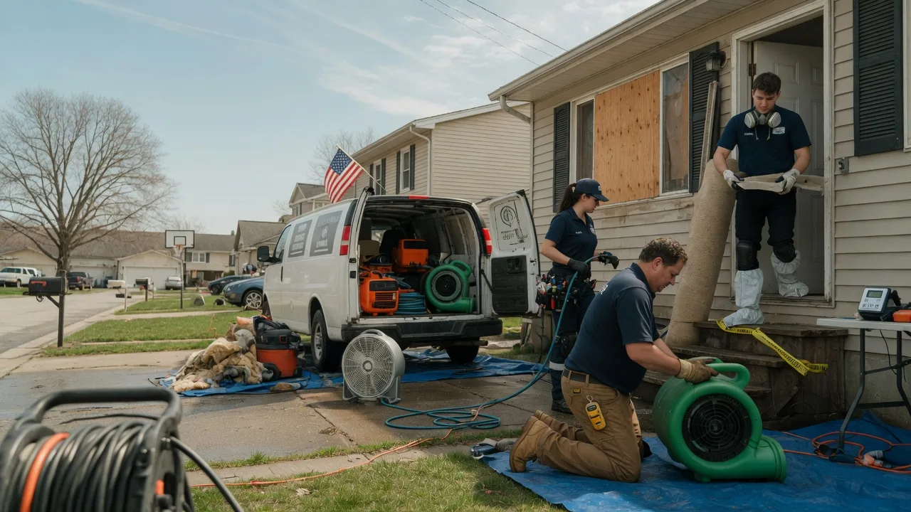 Water Damage Restoration in Whitewater, WI near me